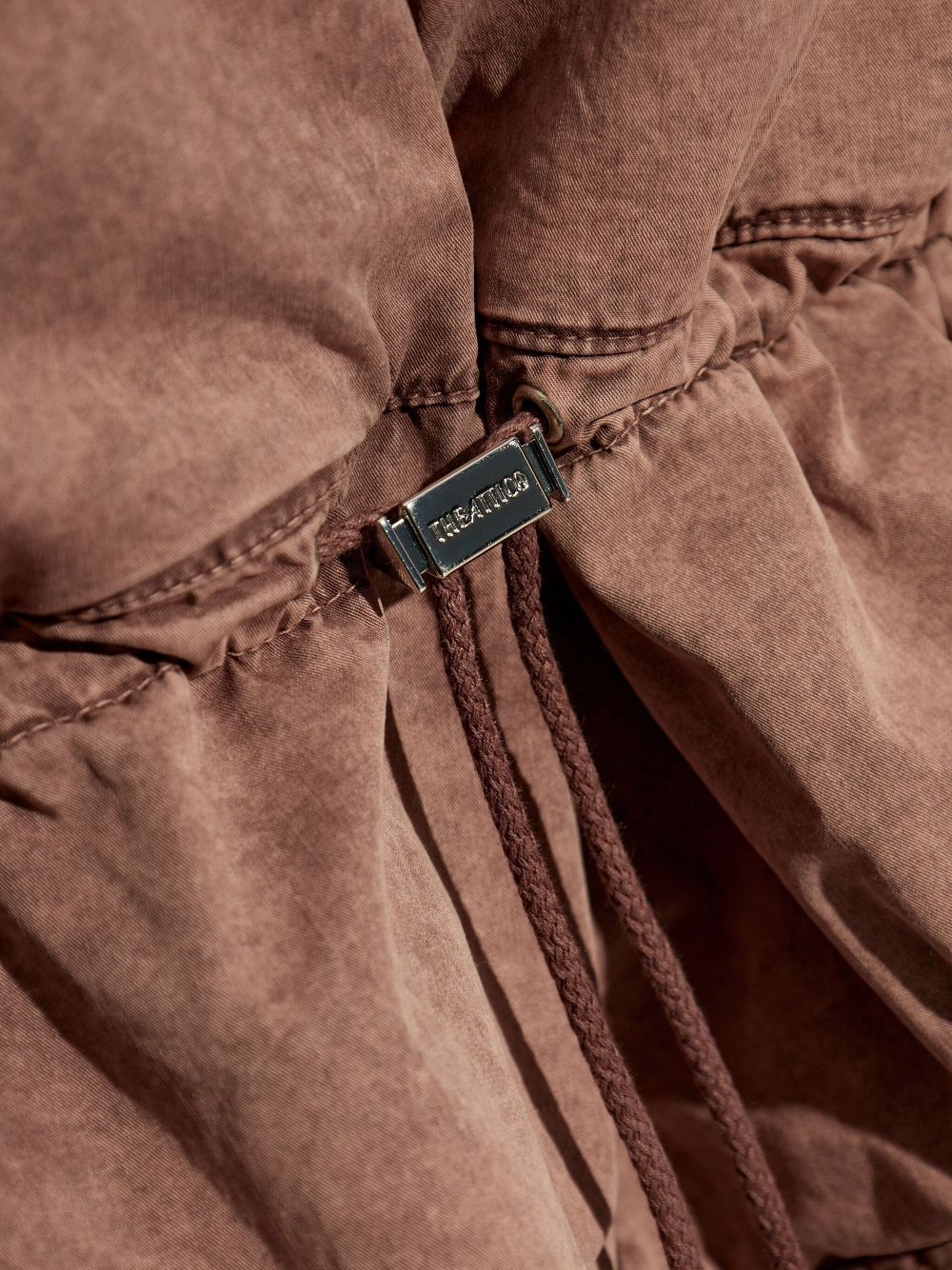 drawstring bomber jacket - 5
