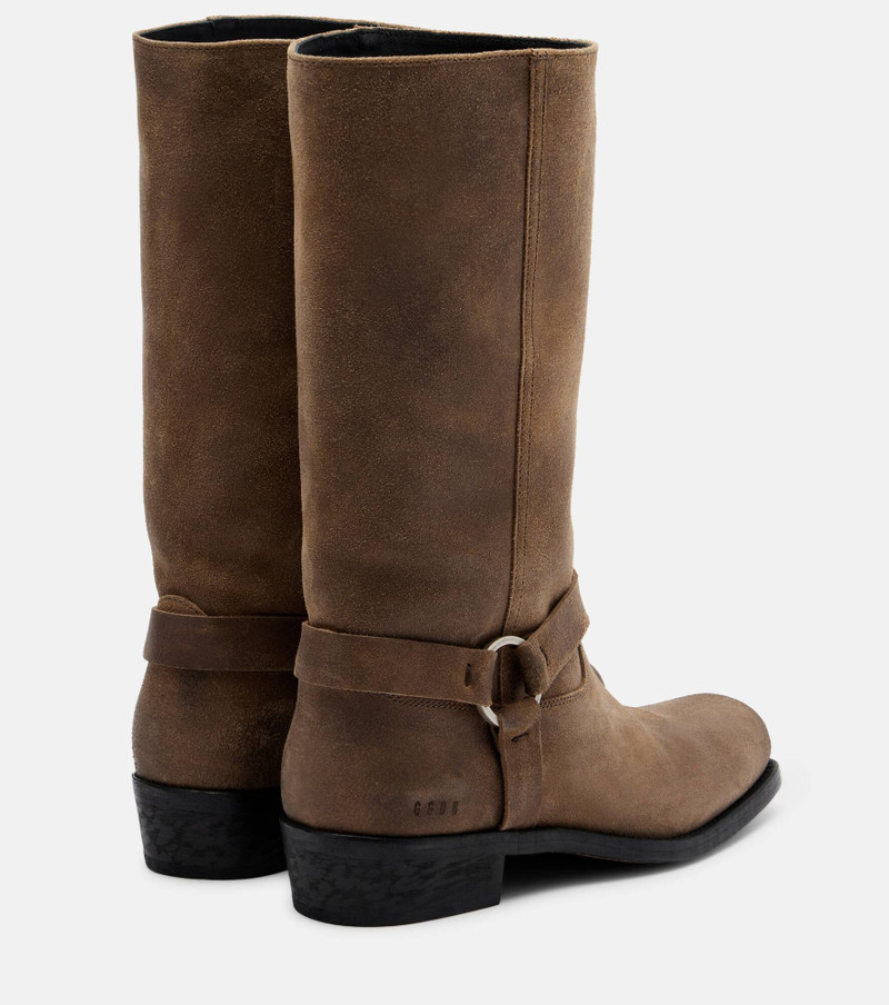 Golden Goose Suede biker boots outlook