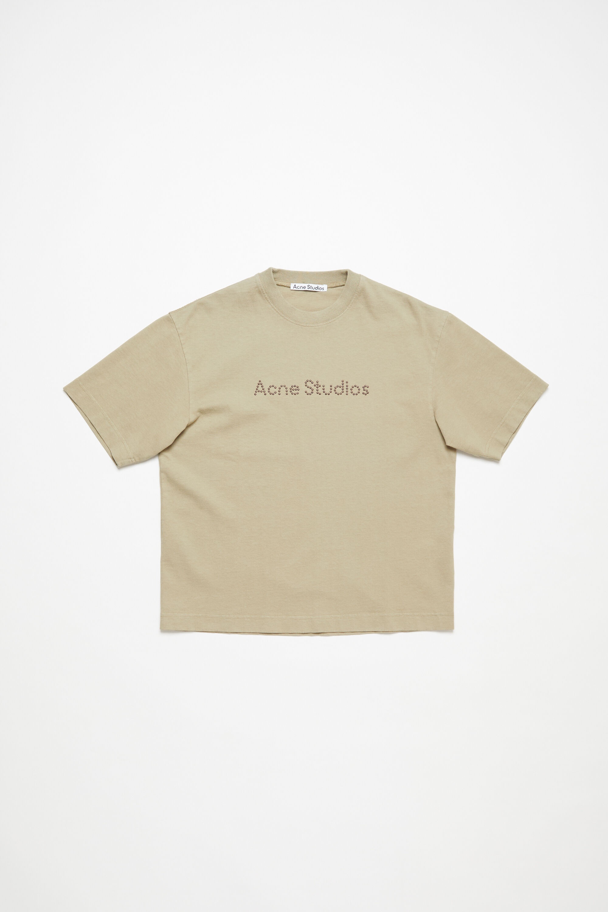 Logo t-shirt - Relaxed fit - Sand beige - 4