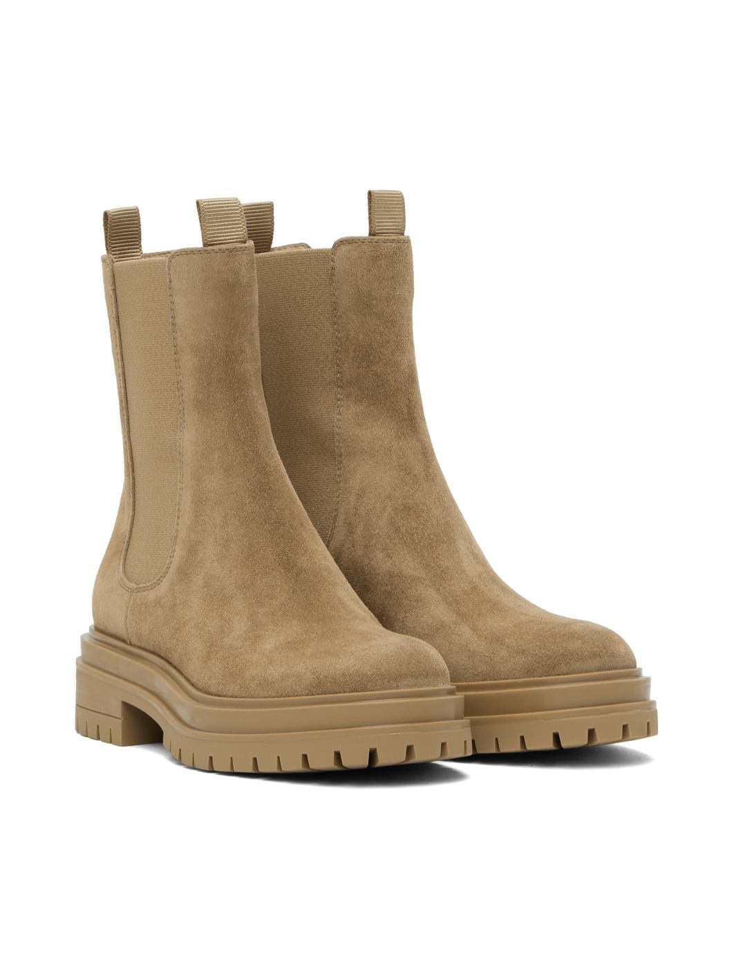 Beige Chester Boots - 4
