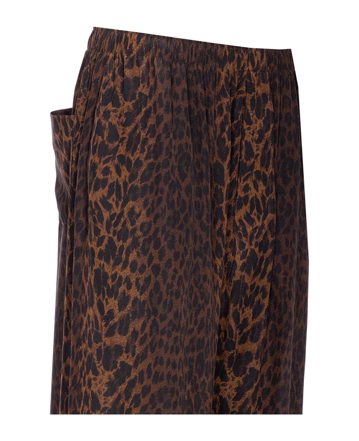 パンツ Balenciaga PYJAMA LEOPARD PRINT PANTS Balenciaga o1mt1gz0624 Cosy Pyjama Small Fit Pants in