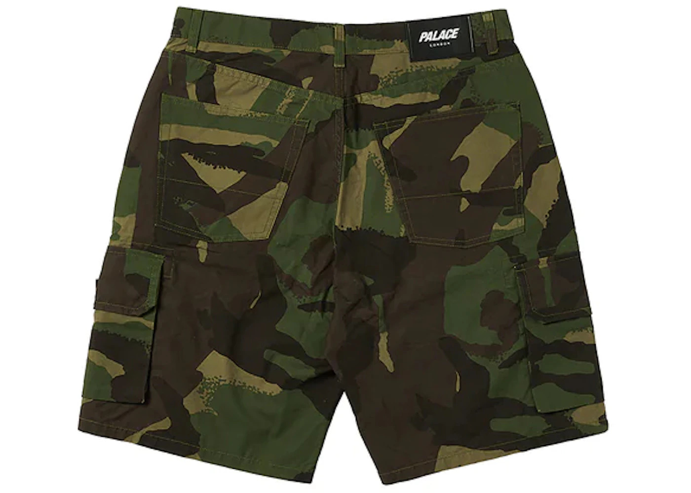 Palace Baggy Cargo Short Camo - 2