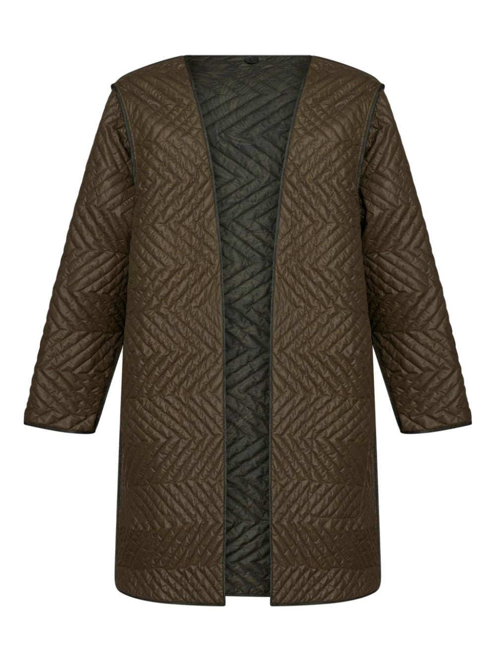 paisley-print padded coat - 6