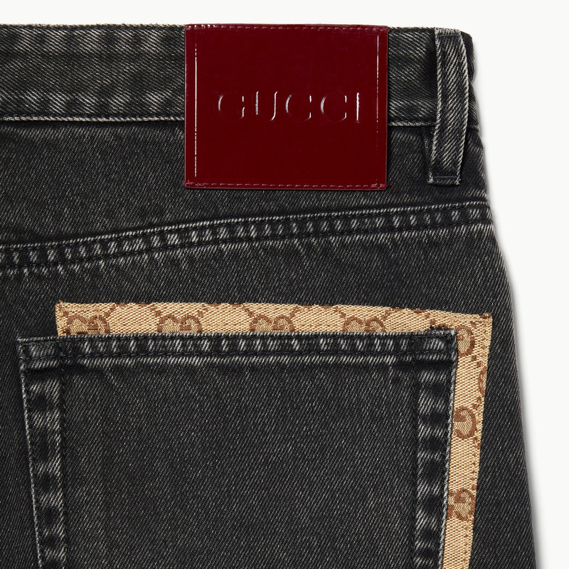 Washed cotton denim pant 5
