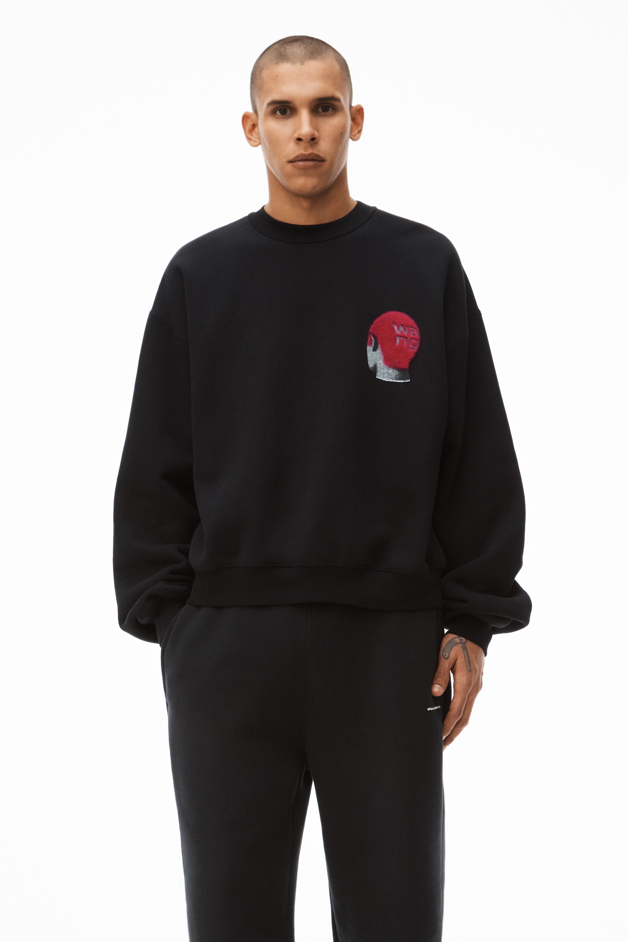 BUZZ CUT GRAPHIC PULLOVER IN TERRY - 3