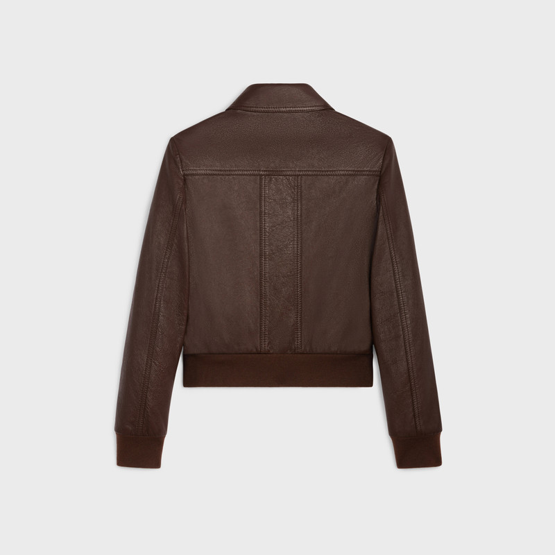 CELINE boule blouson in soft lambskin outlook