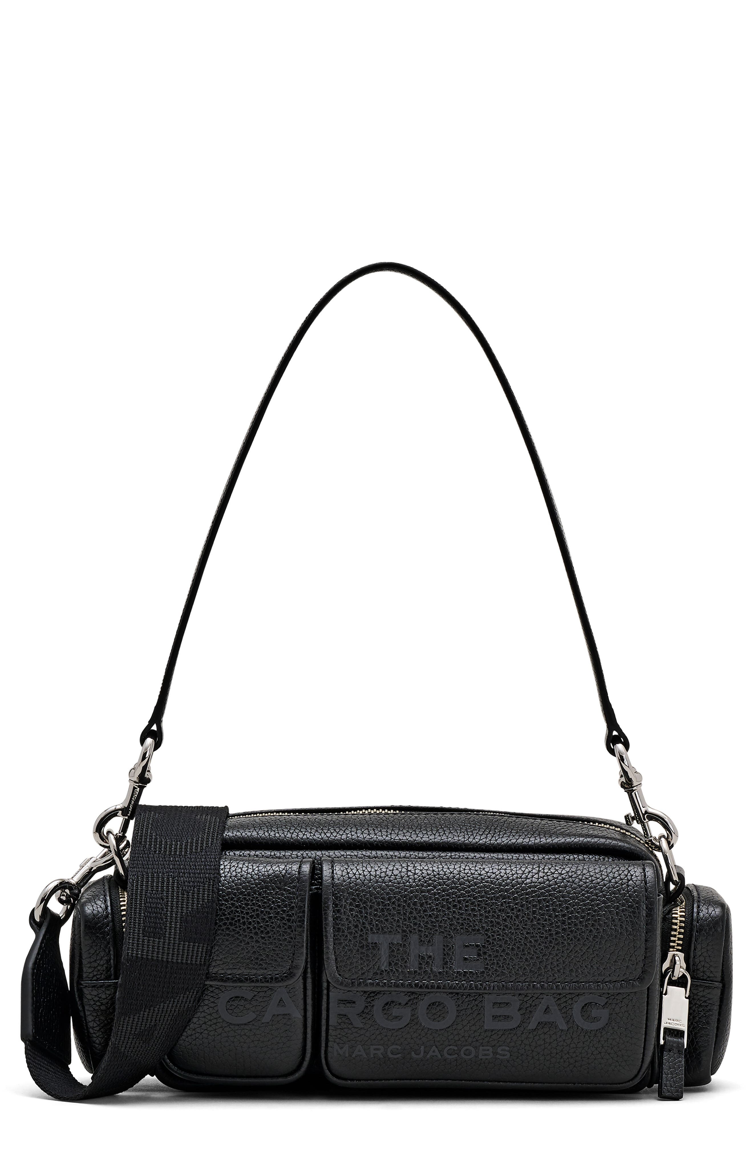 Marc Jacobs The Leather Cargo Bag in Black at Nordstrom - 1