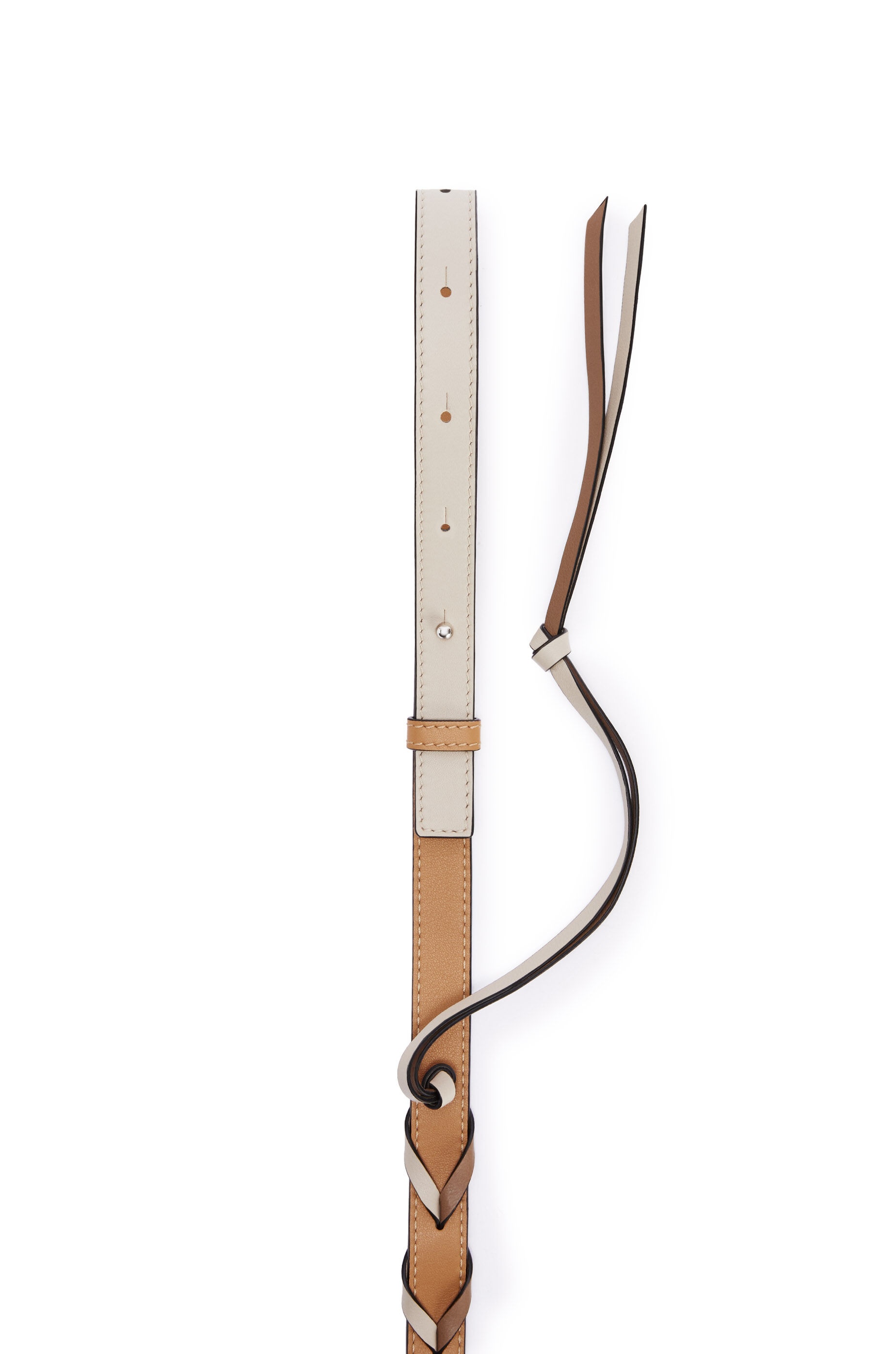 Braided loop strap in classic calfskin - 2