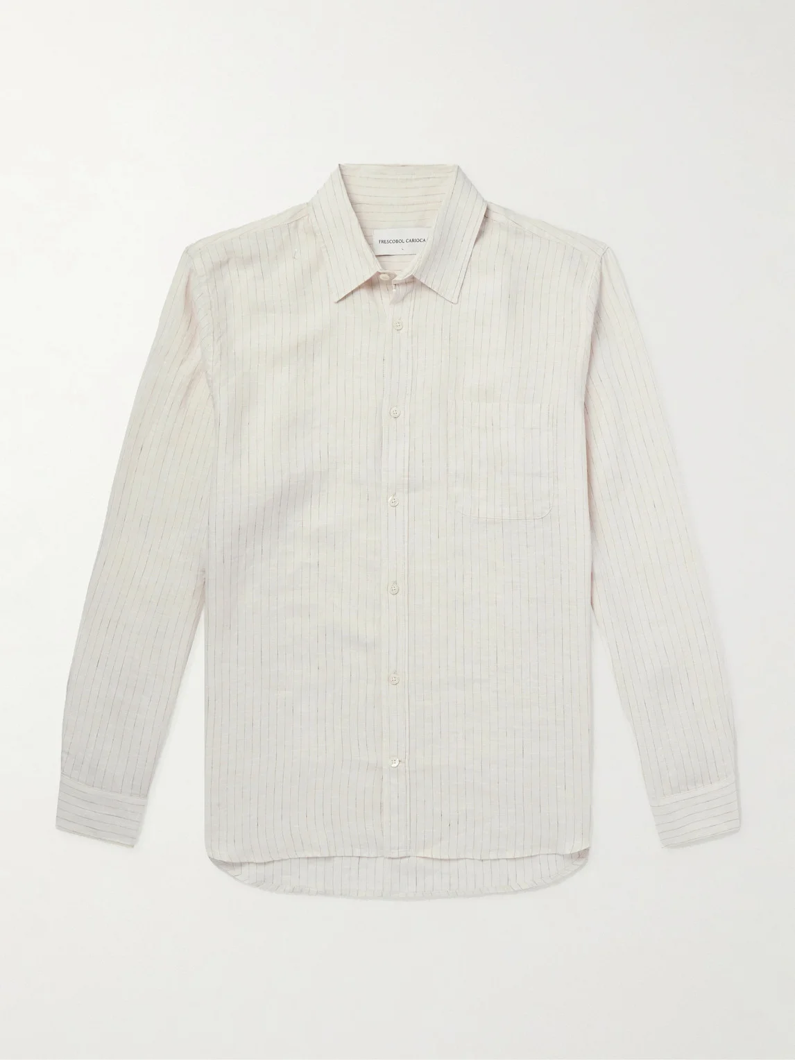 Telles Striped Linen Shirt - 1