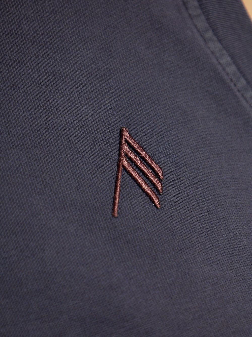 logo-embroidered top - 5