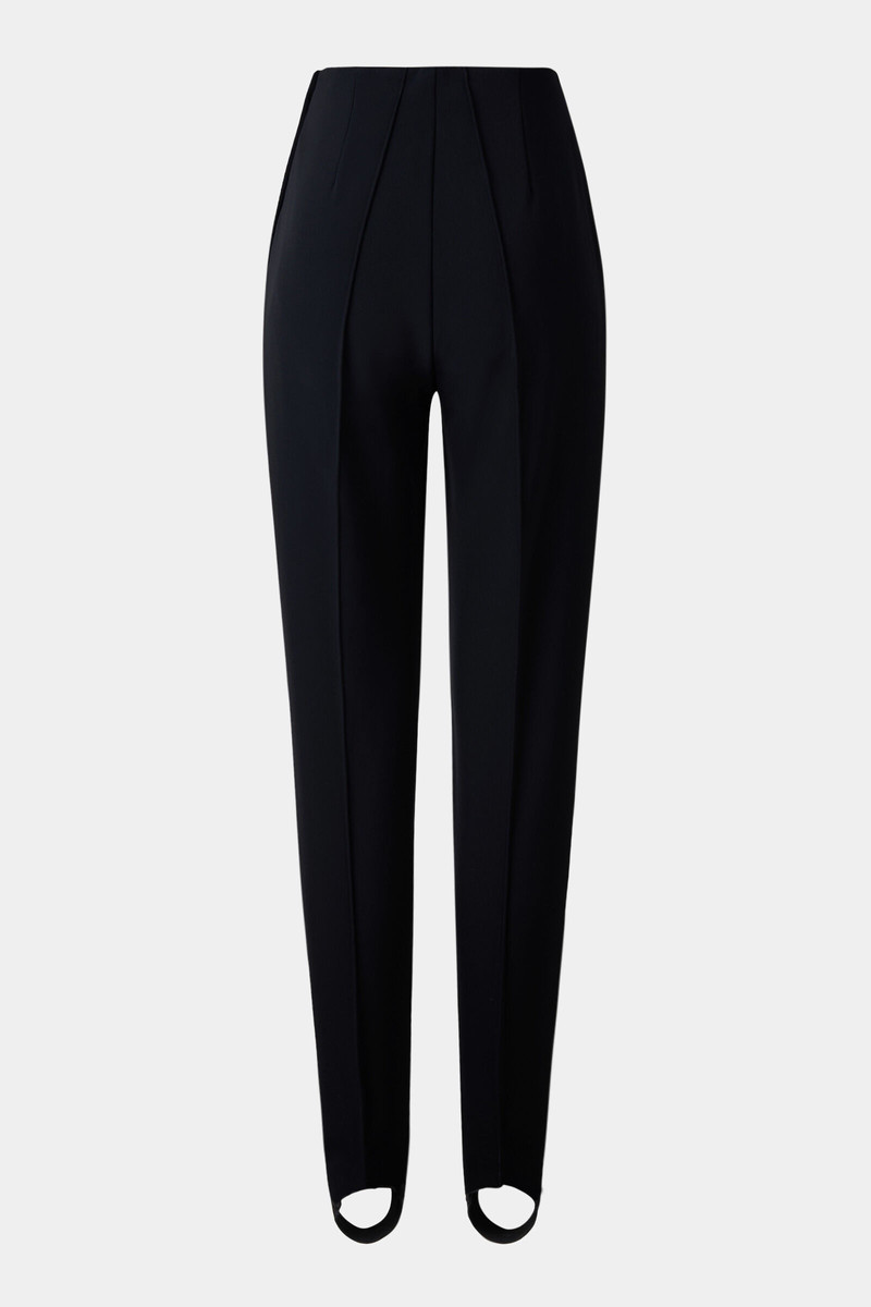 Elaine Softshell stirrup pants in Black 6
