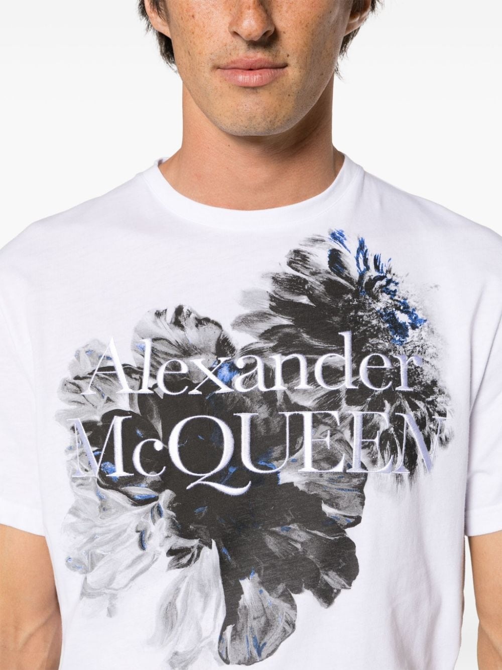 Dutch Flower-print cotton T-shirt - 5