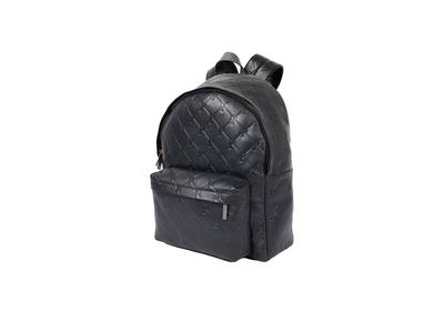 PALACE PAL-M-GRAM LEATHER BACKPACK MIDNIGHT BLUE outlook