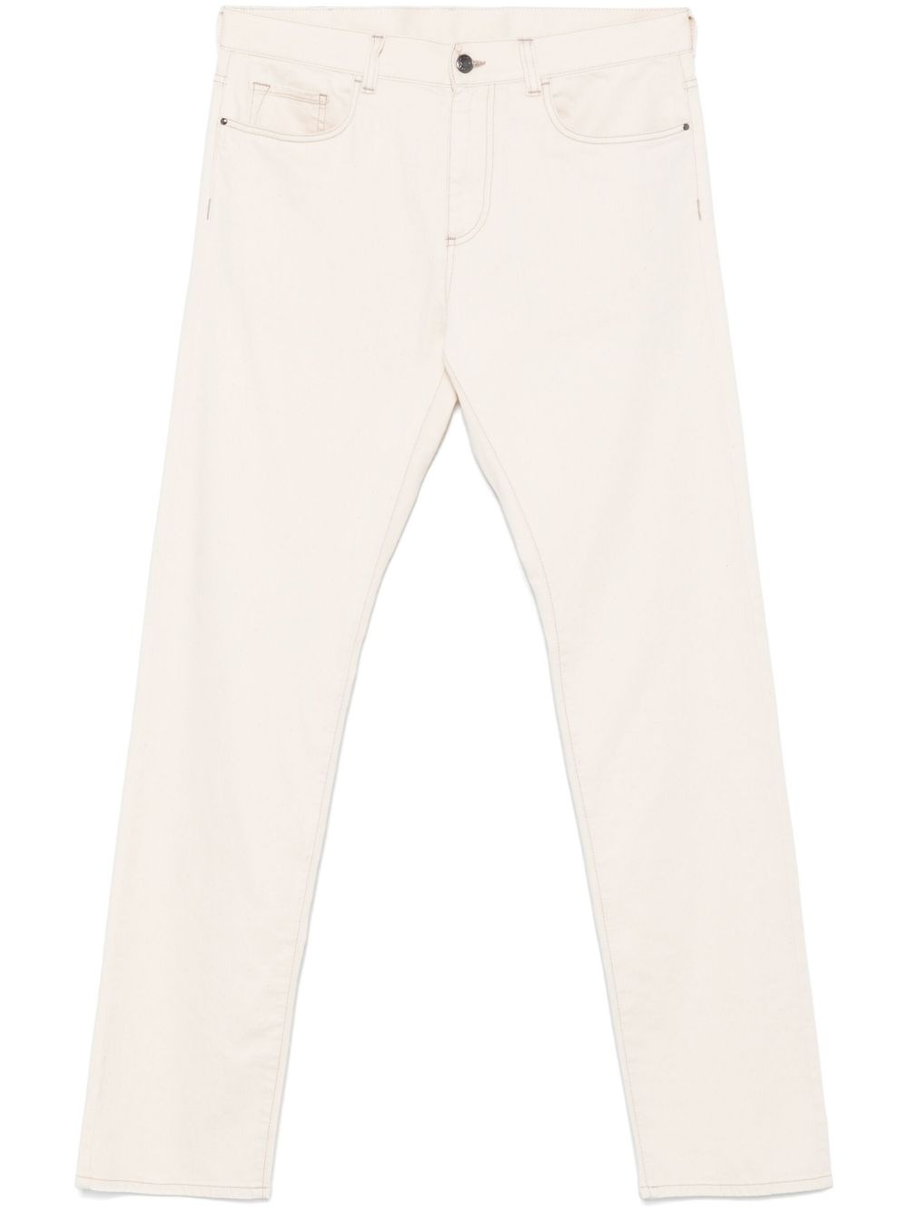 five-pocket trousers - 1