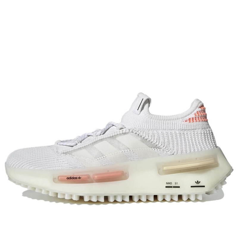 (WMNS) adidas NMD_S1 Shoes 'White Coral Fusion' HQ4465 1