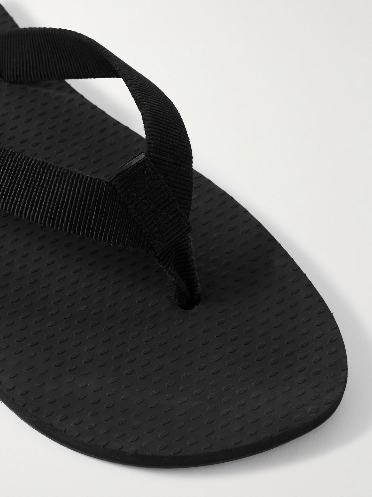 Dune Grosgrain Flip Flops Black - 4
