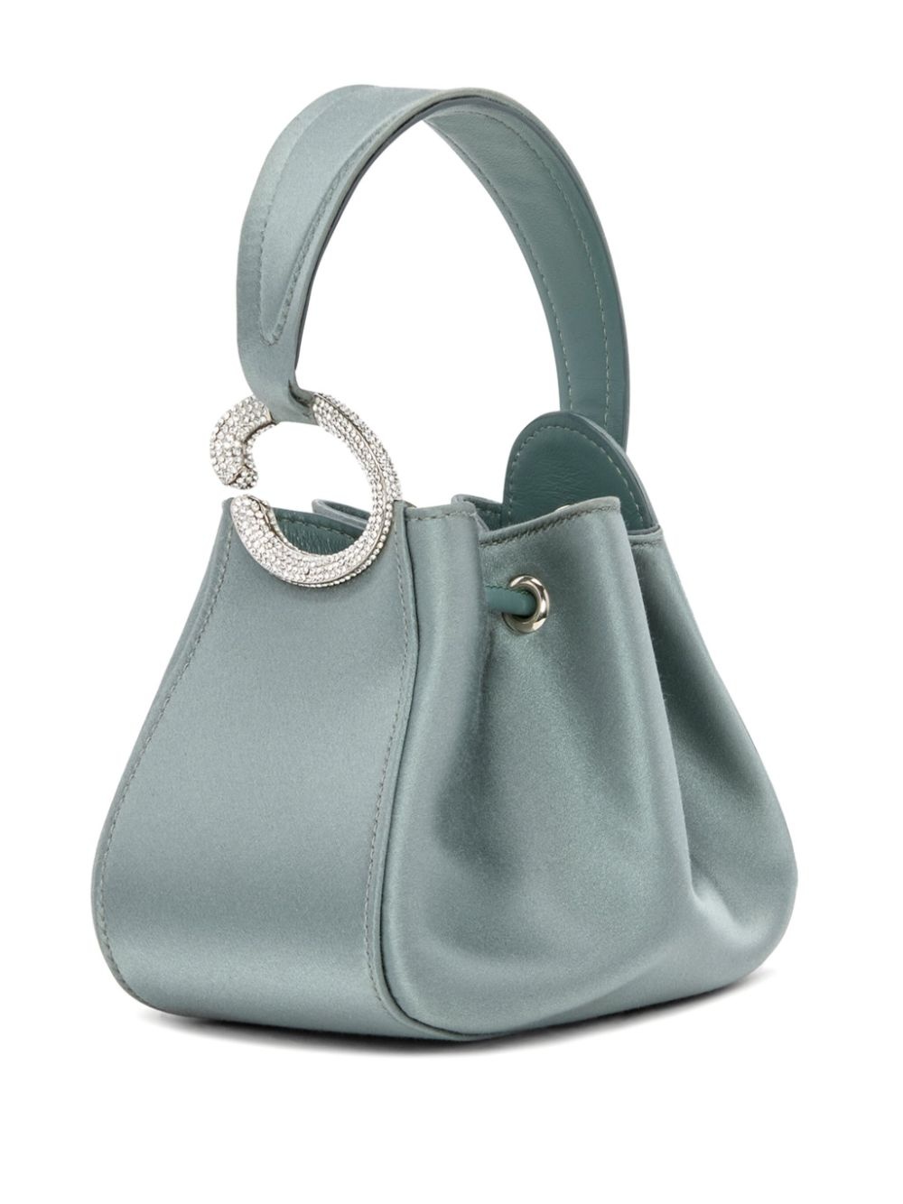 nano Crystal Pavé O Handle bag - 3