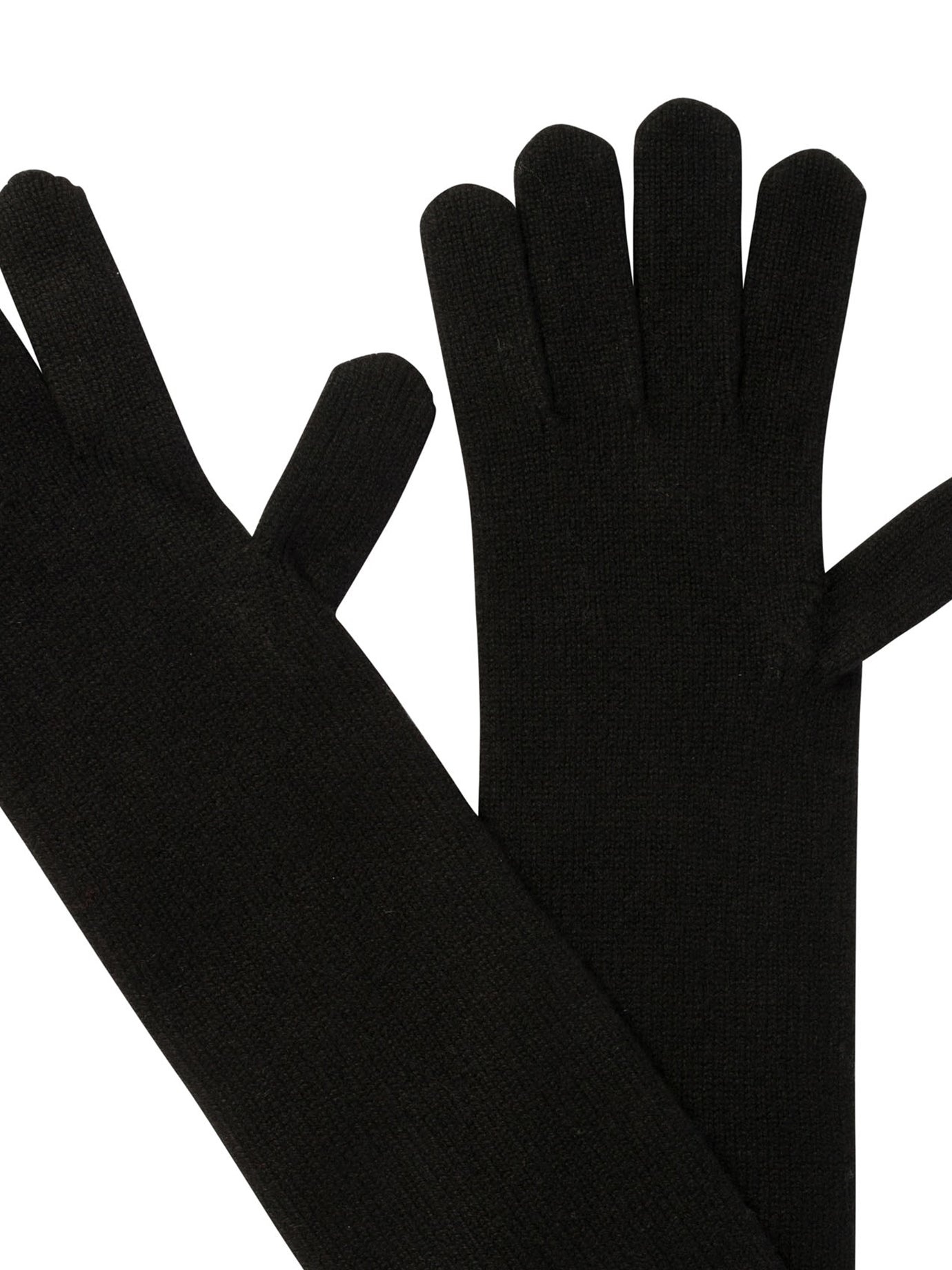 アクセサリーその他 MAX MARA ALAGGIO CASHMERE GLOVES Max Mara Cashmere Gloves Black | wananluxury | REVERSIBLE