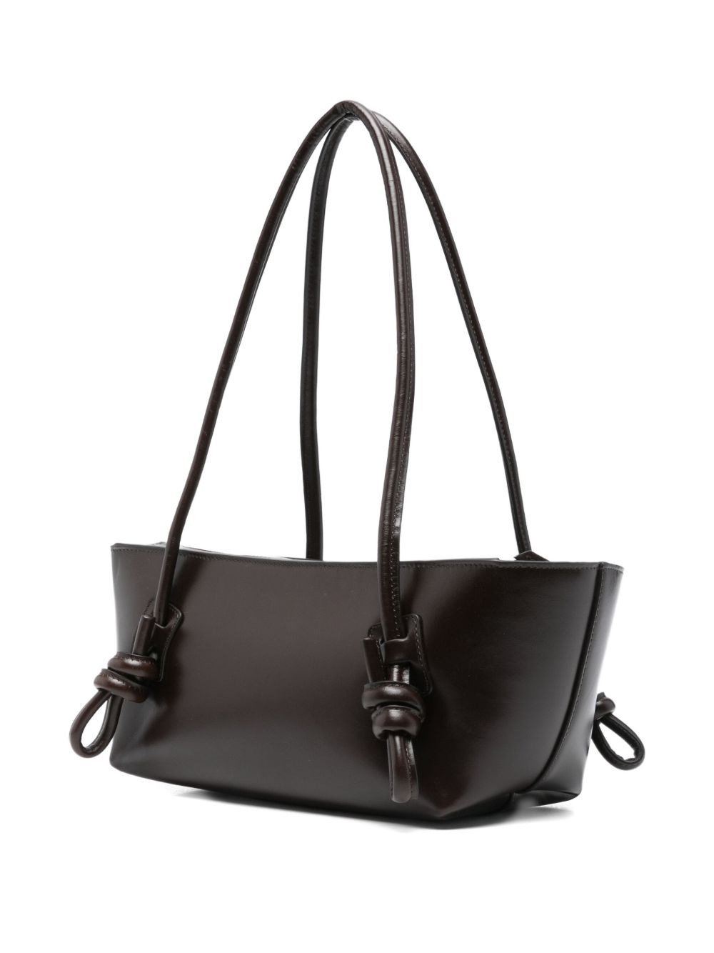 Fleca knot-detail leather shoulder bag - 3