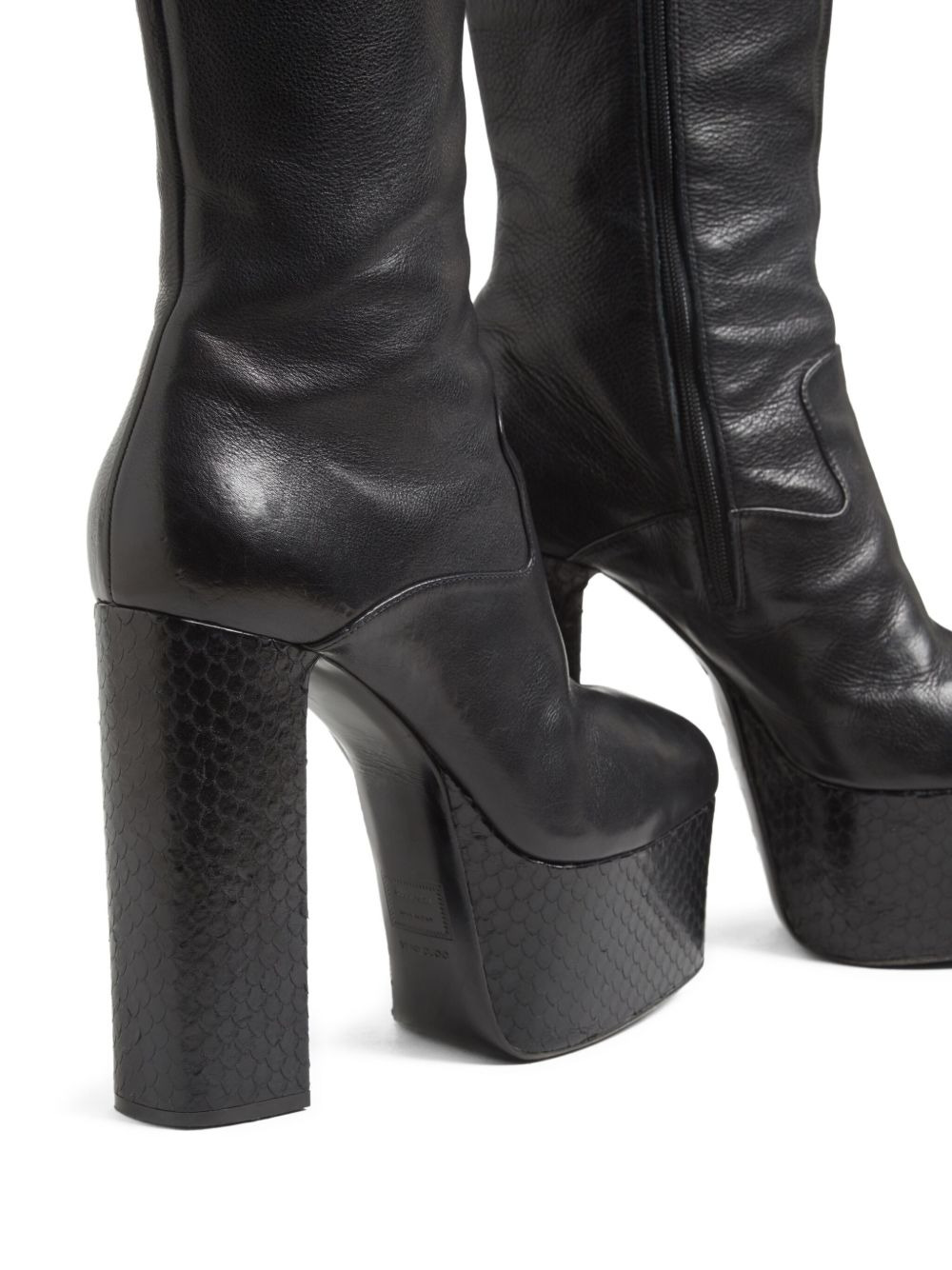 platform ankle boots - 4