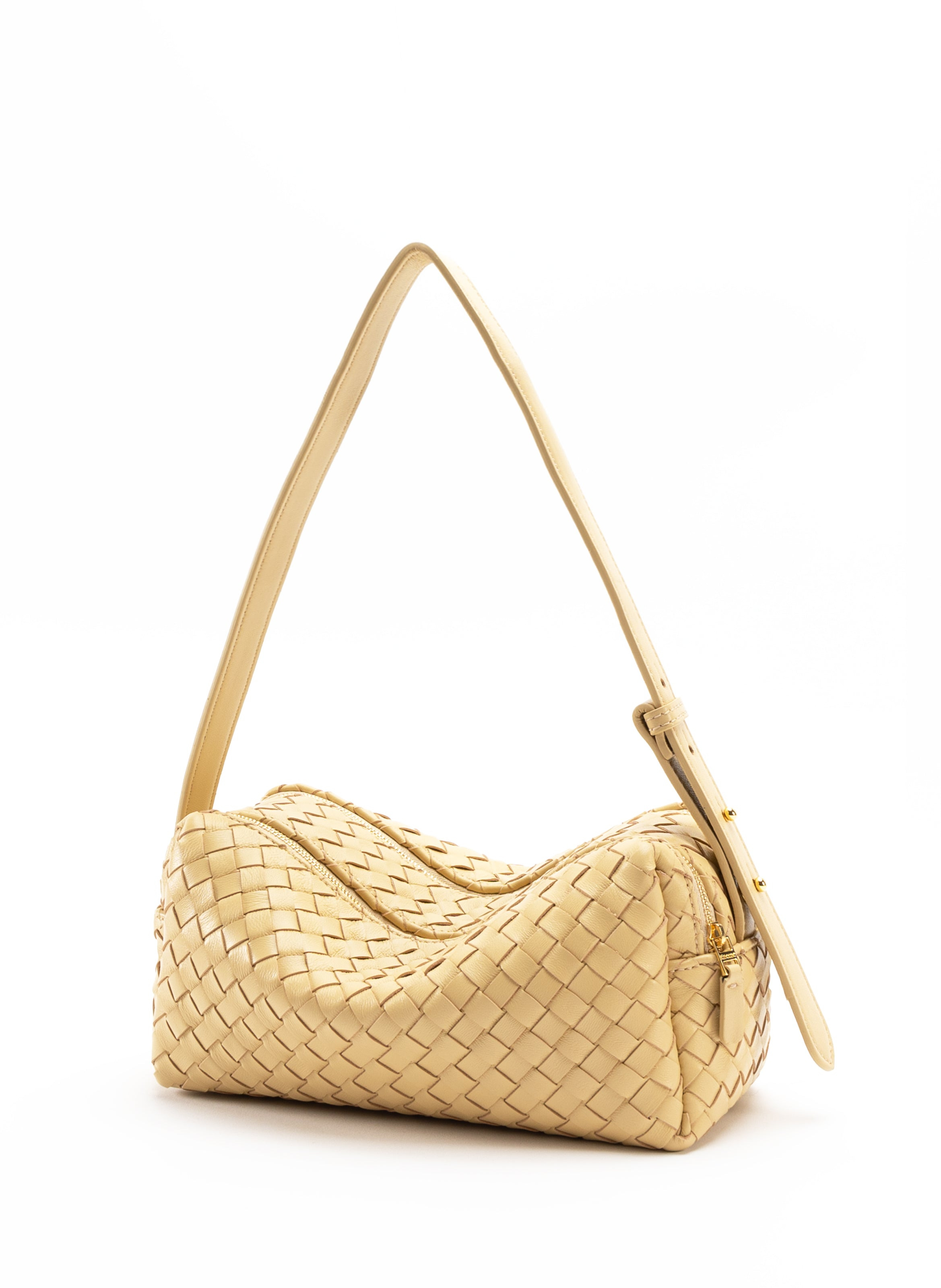 Trousse Woven Leather Butter - 3