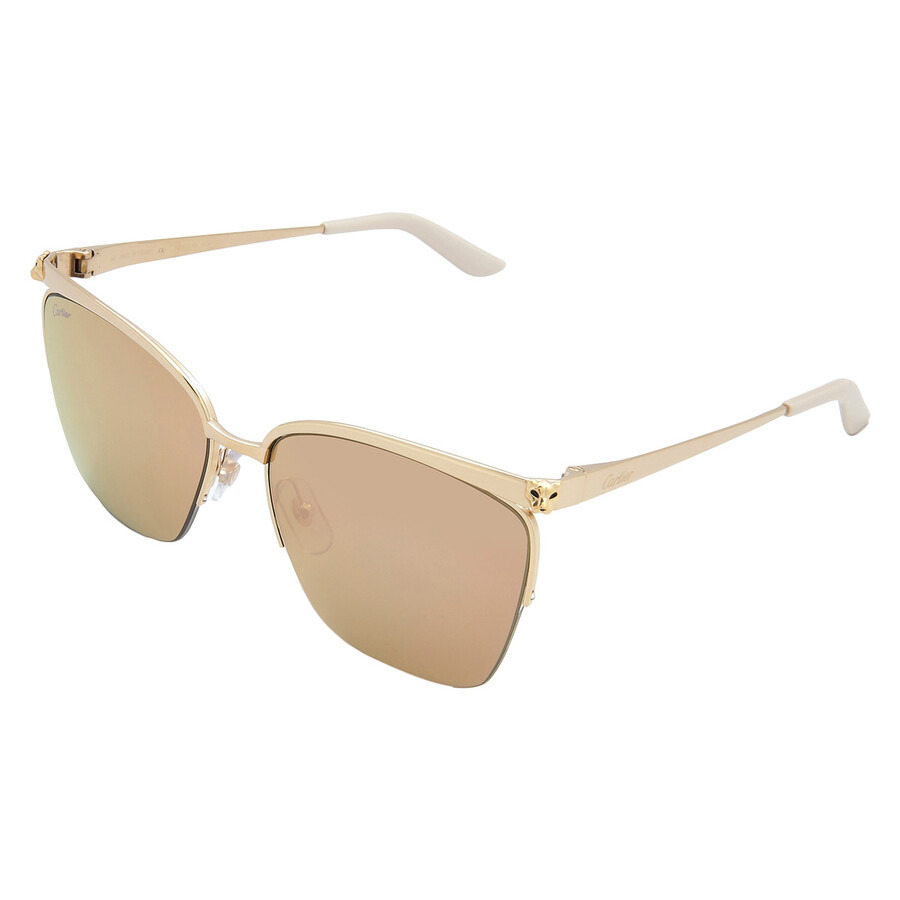 Cartier Panthere de Cartier Pink Cat Eye Ladies Sunglasses CT0124S 002 59 - 4