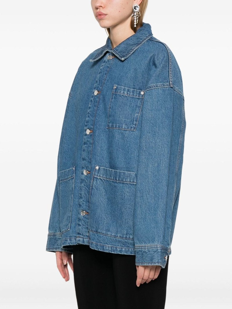 A.P.C. drop-shoulder denim jacket outlook