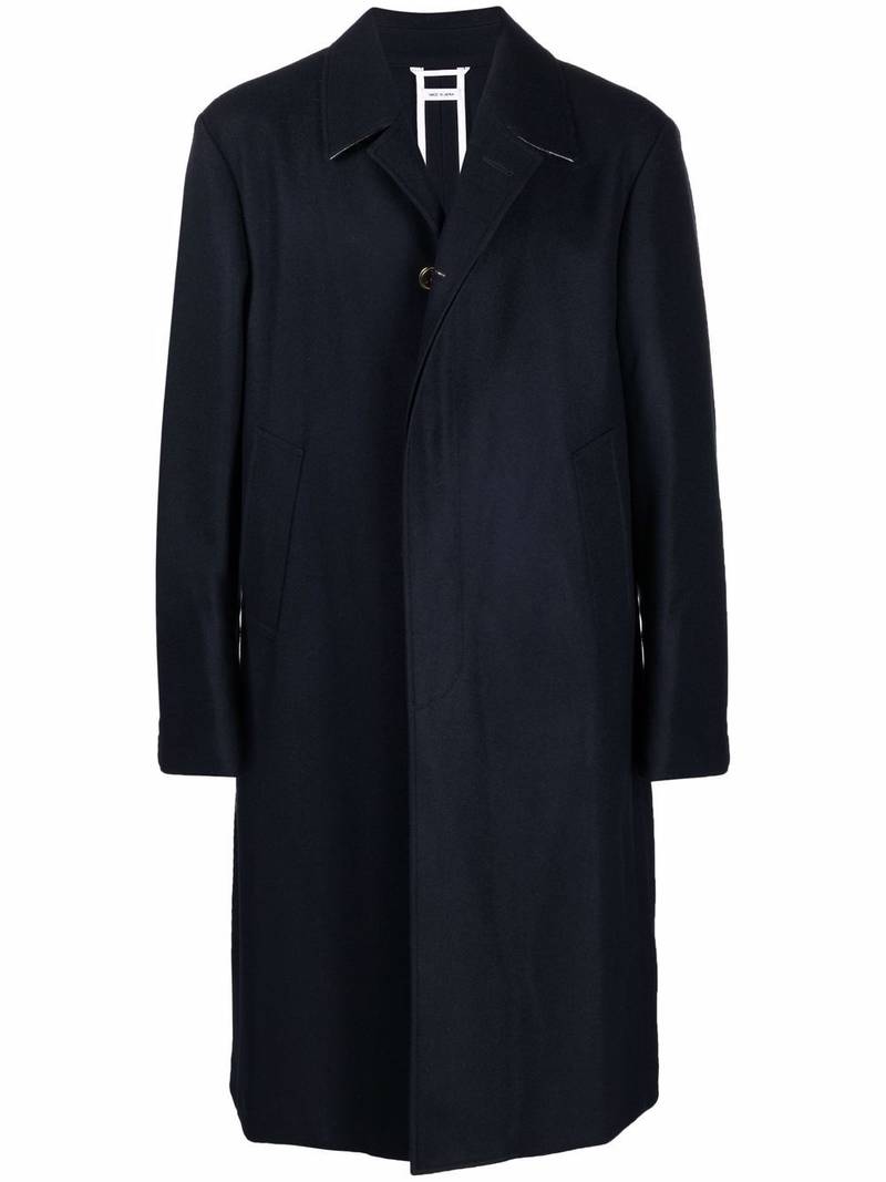 single-breasted coat 1