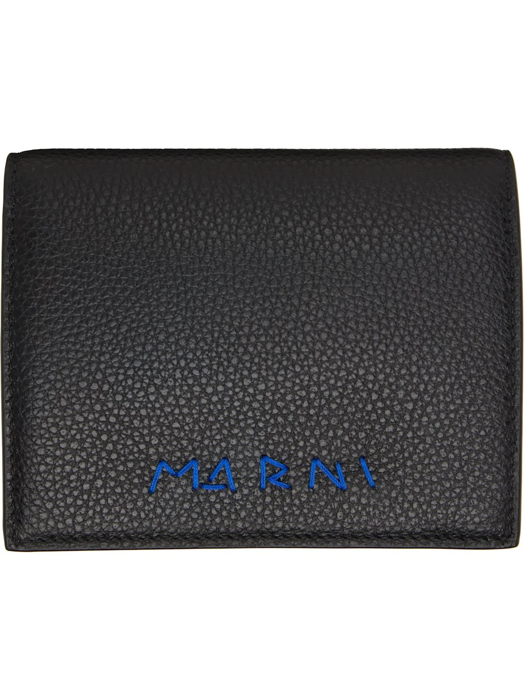 Black 'Marni Mending' Leather Bifold Wallet - 1