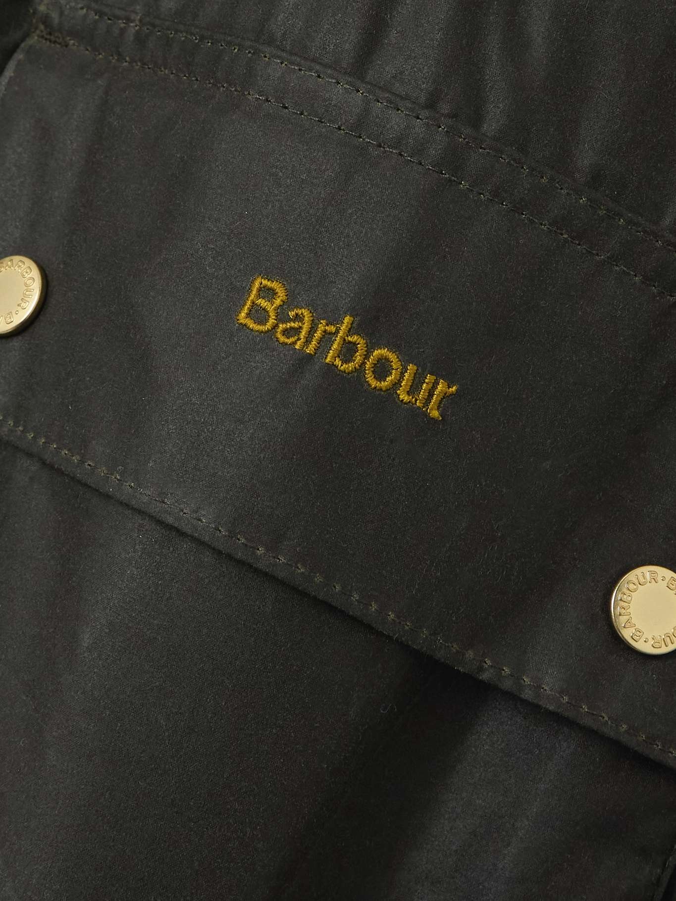 Kelburn corduroy-trimmed waxed-cotton jacket - 5