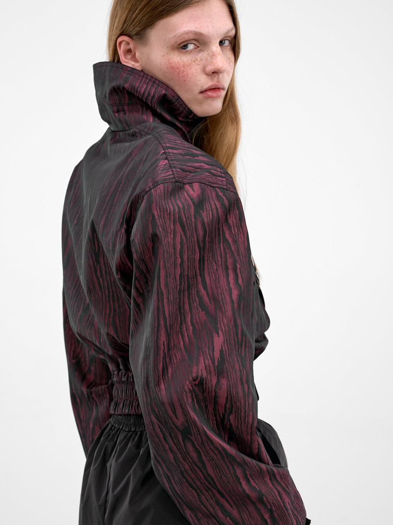 Wood Grain Memphis Bomber Jacket 4