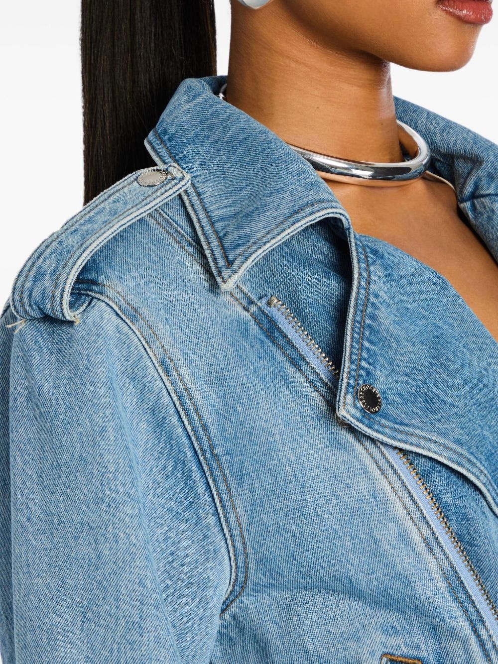 cotton denim jacket - 6