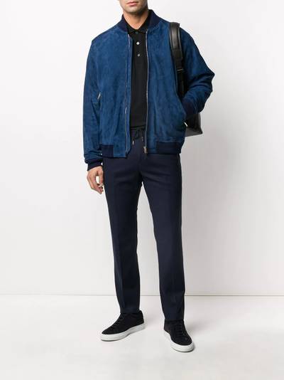 Paul Smith drawstring waist tapered trousers outlook