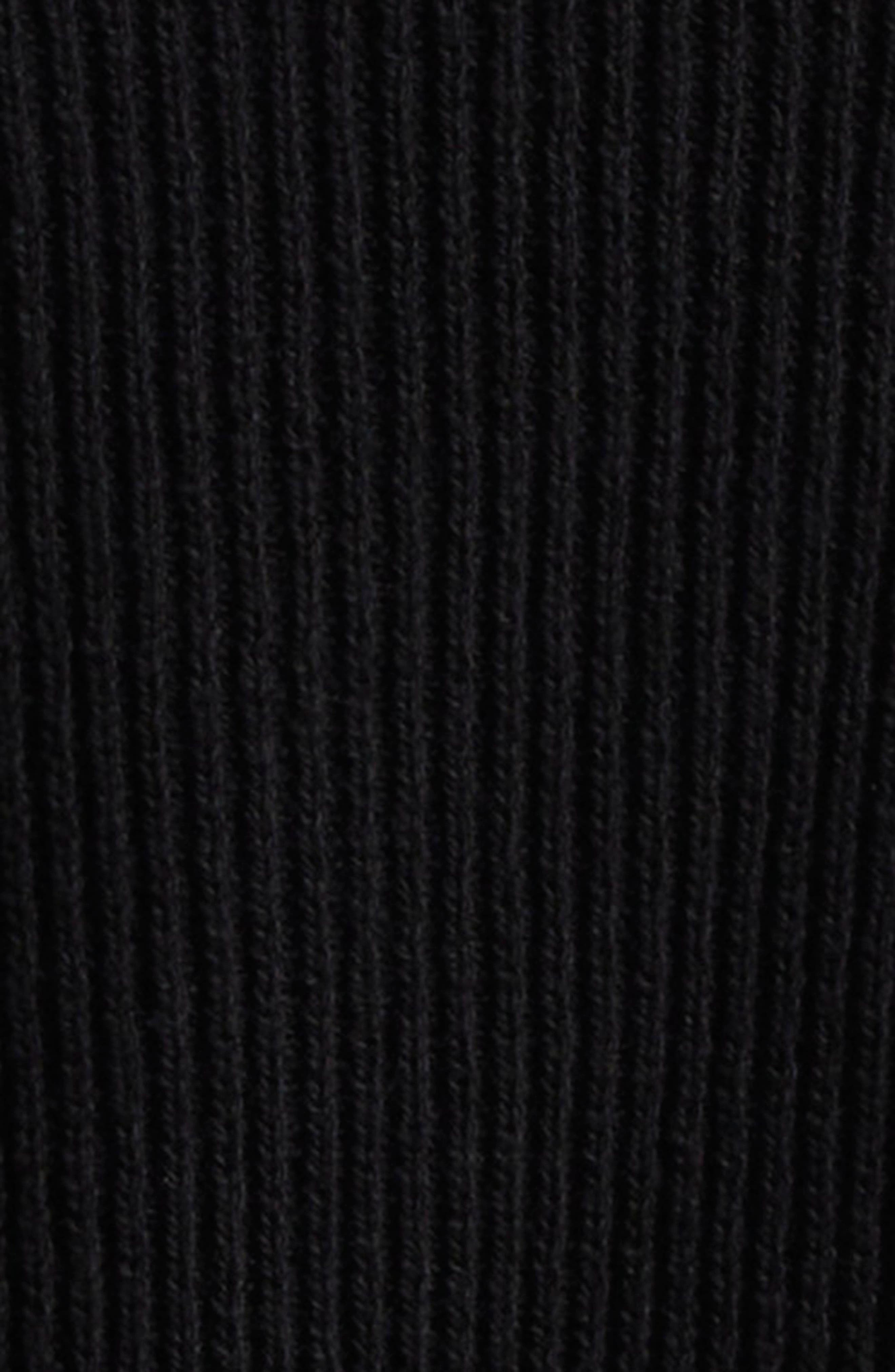MM6 Maison Margiela Numeric Motif Rib Graphic Sweater in Black at Nordstrom - 7