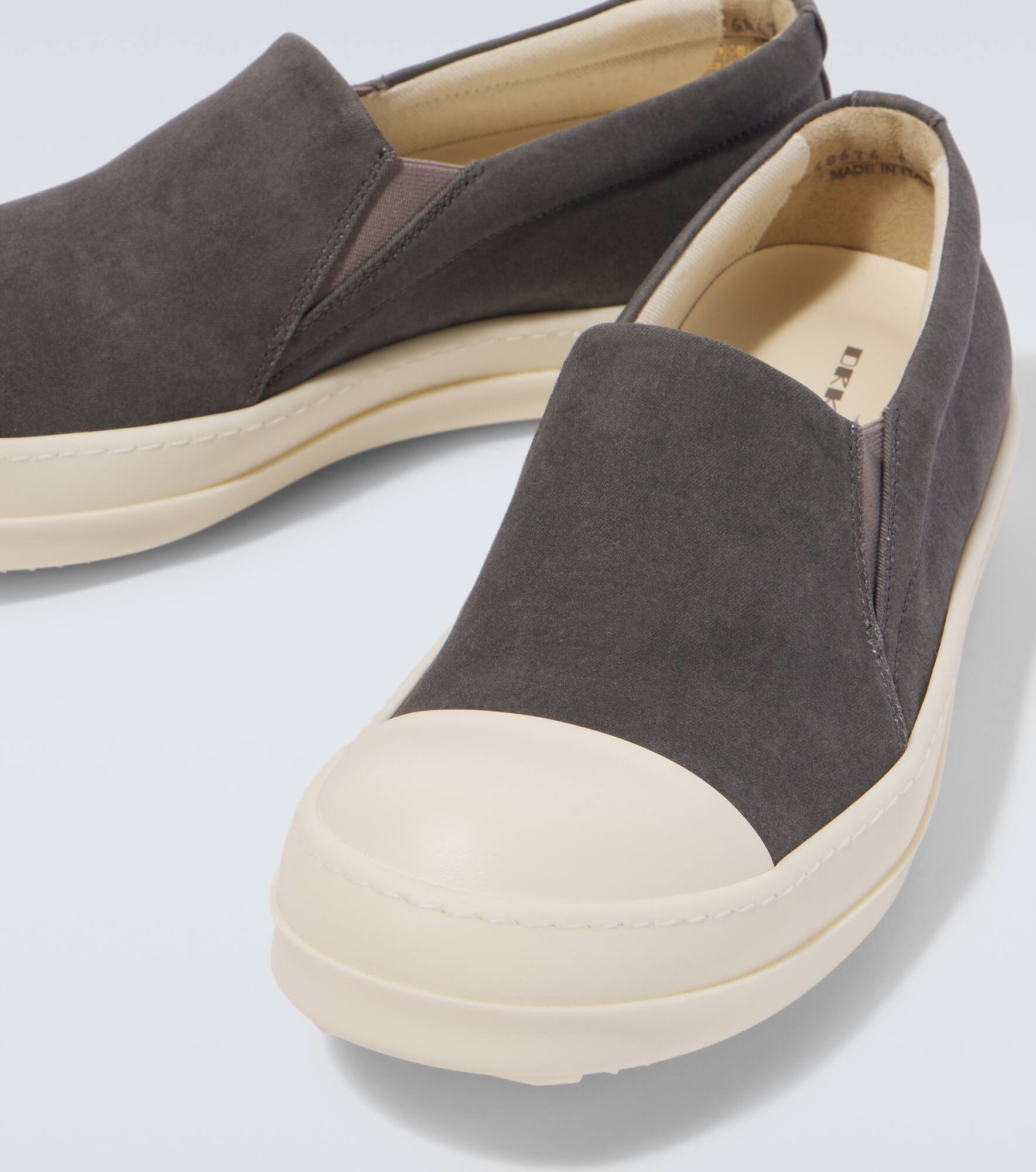 Boat denim slip-on sneakers - 3