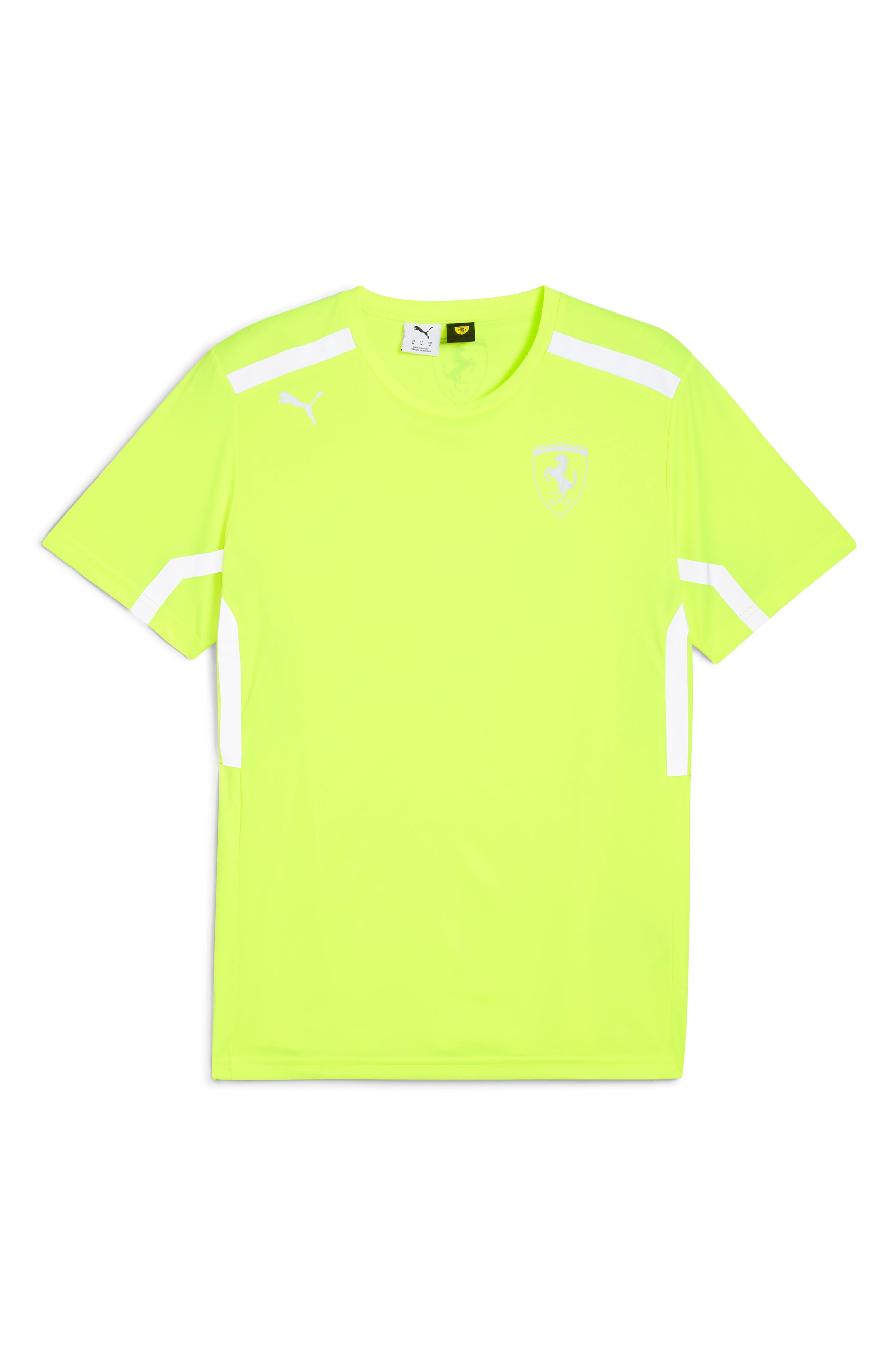 PUMA x Scuderia Ferrari HP Team Set Up T-Shirt in Yellow Alert at Nordstrom - 3
