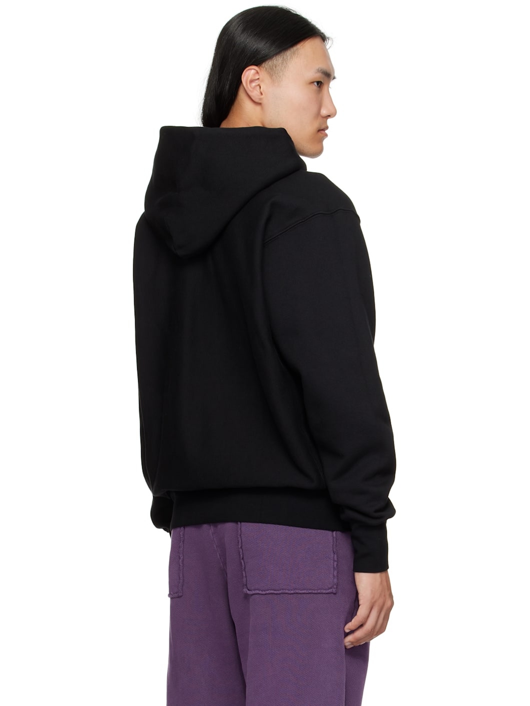 Black Heavyweight Hoodie - 3