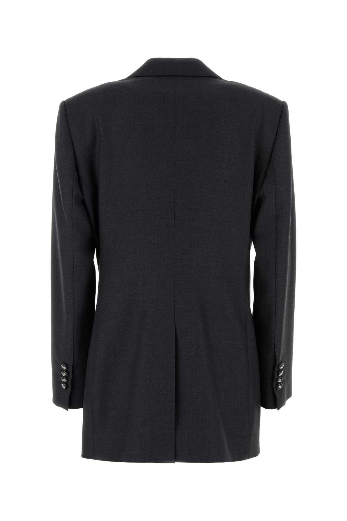Dolce & Gabbana Women Graphite Wool Blazer - 2