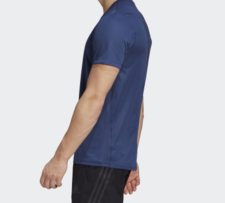 adidas Trg Tee H.Rdy Sport Training Short Sleeve Men's Blue FM2103 - 5