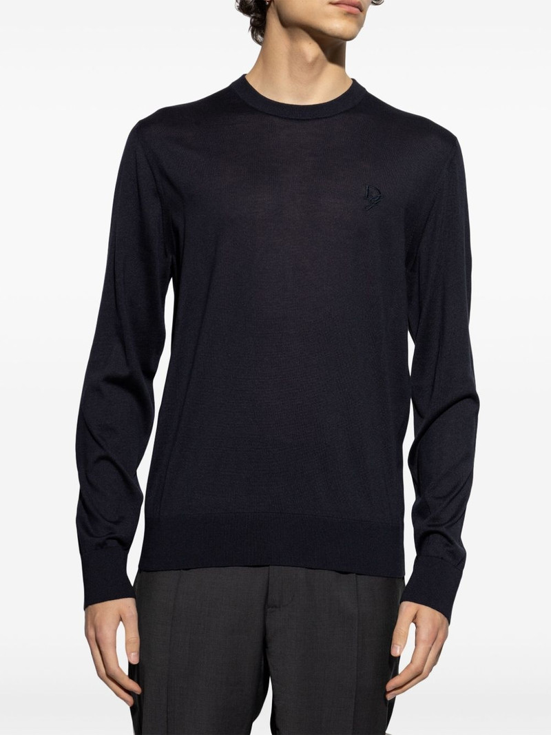 logo-embroidered sweater 3