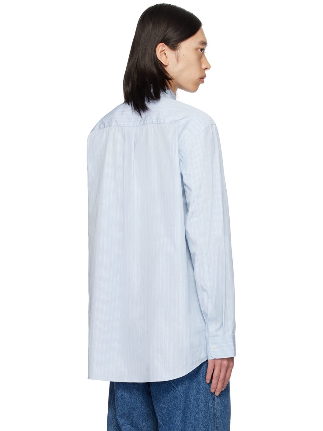 Blue Relaxed Shirt - 3