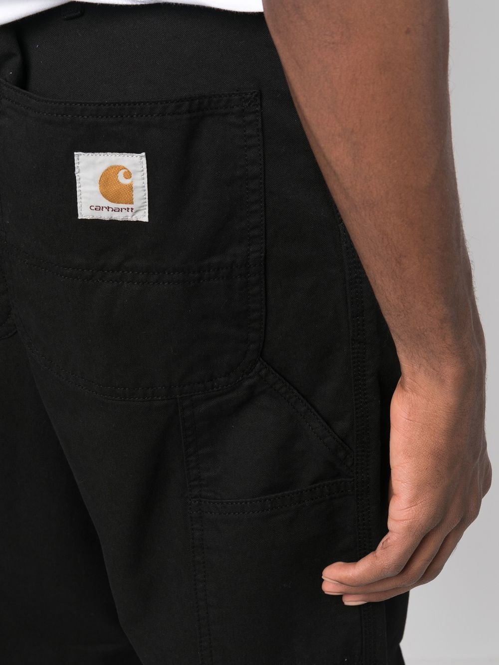Abbott logo straight trousers - 5