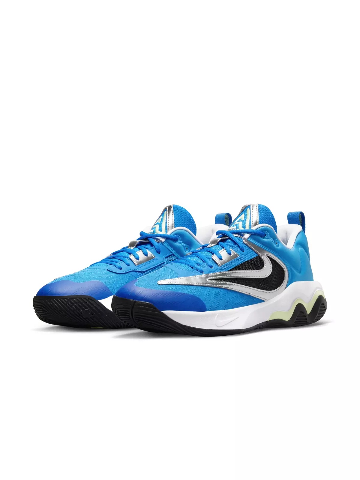 Giannis Immortality 3 "Photo Blue/Barely Volt/White/Black" Men's Basketball Shoe - 3