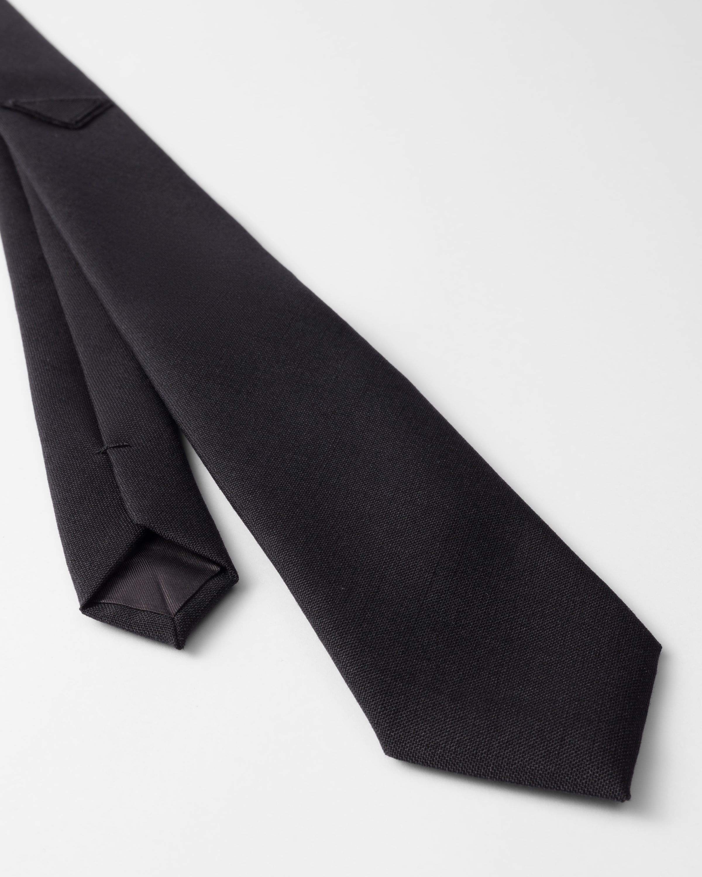 Mohair and silk tie - 3