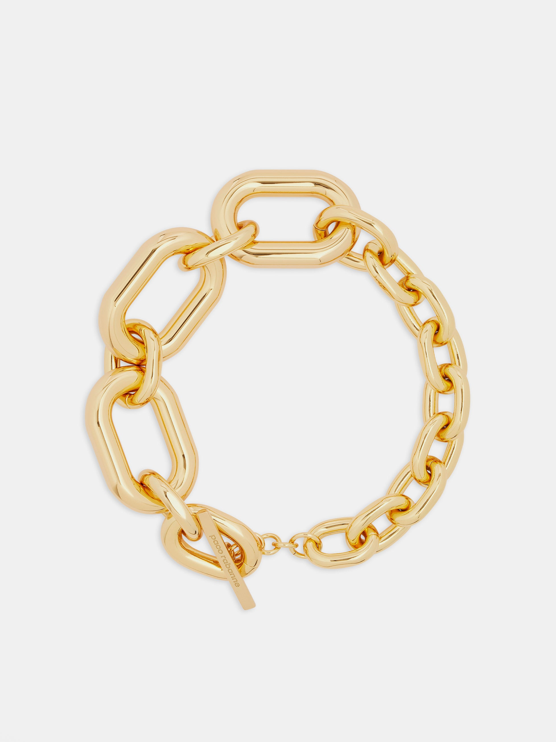 GOLD OVERSIZED XL LINK NECKLACE - 3