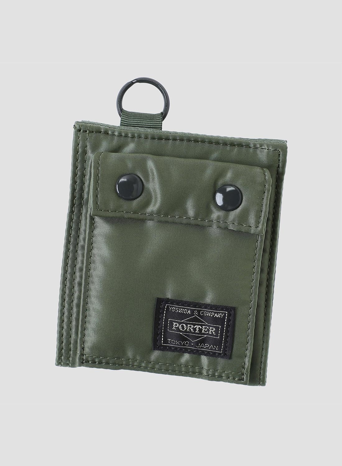 Porter-Yoshida & Co Tanker Wallet Small in Sage Green - 1