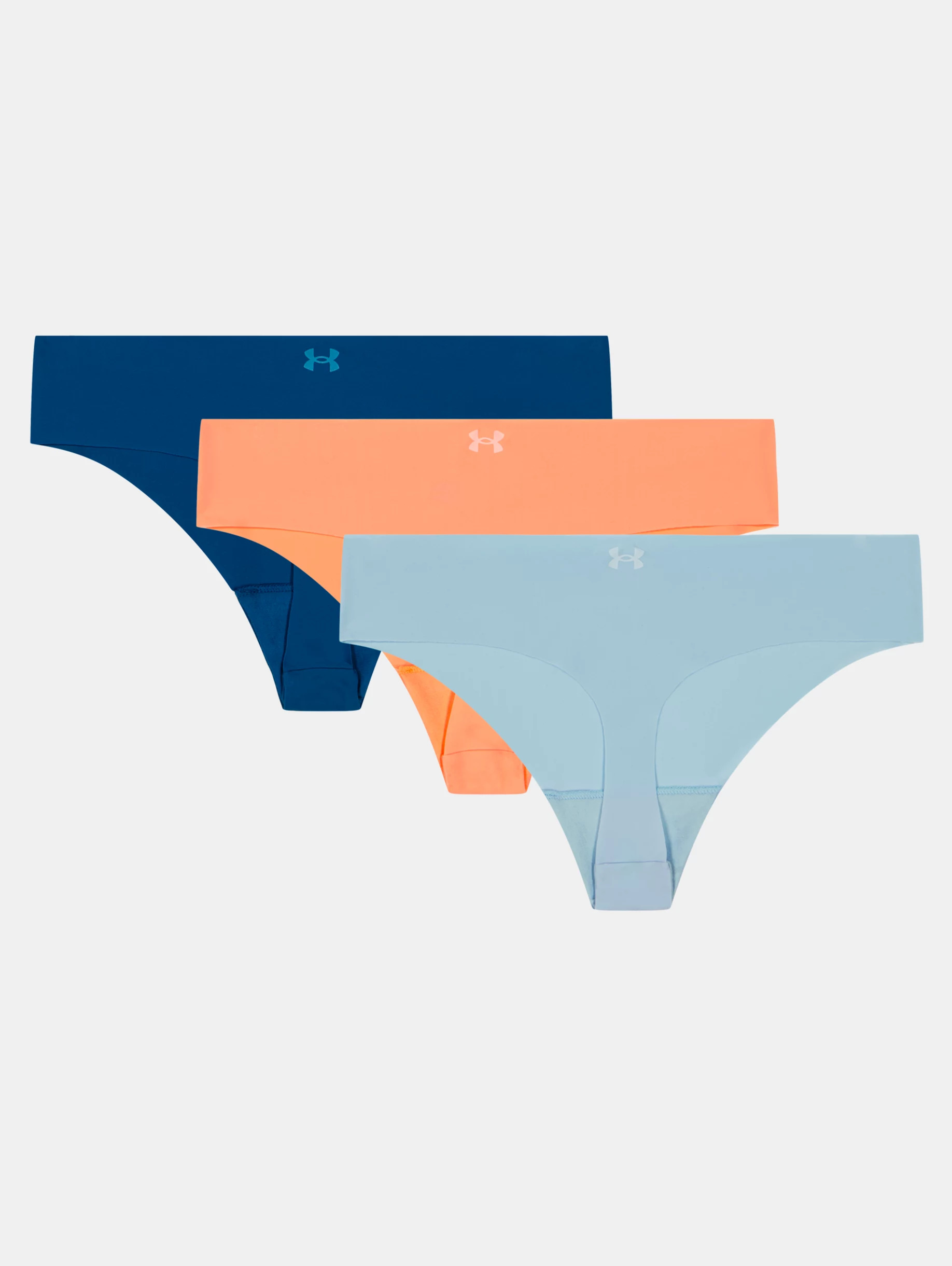 Women's UA Essential Stretch 3-Pack No Show Thong - 2
