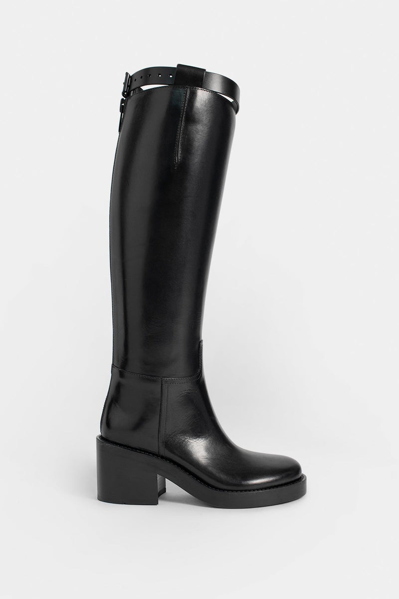 Stan Heel Riding Boots - 3