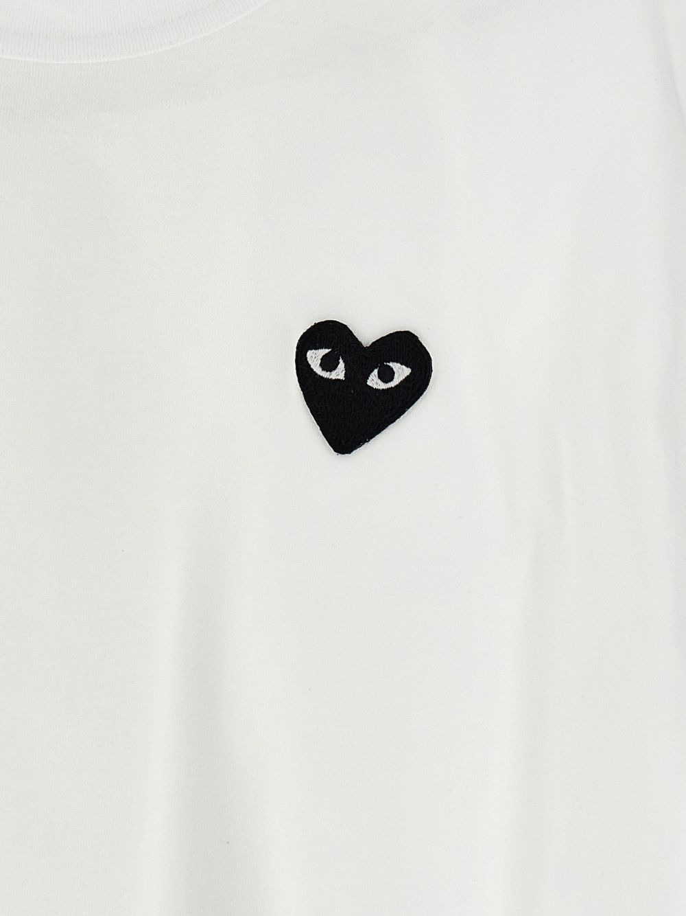 heart-patch T-shirt - 3