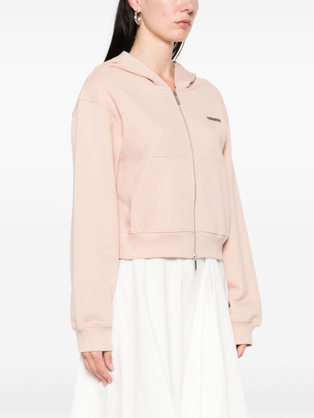 logo-plaque hoodie - 3